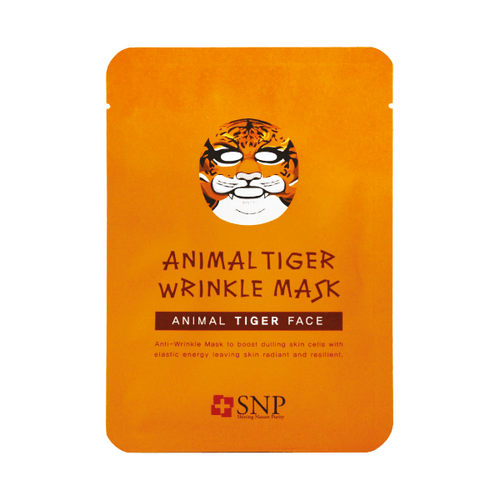 Mascarilla Anti-Arrugas Con Diseño De Tigre