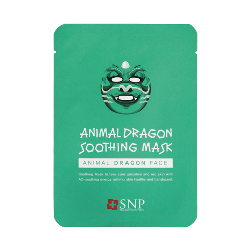 Mascarilla Facial Hidratante Con Diseño De Dragon
