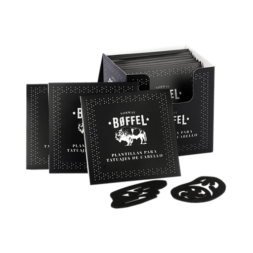 Set De 12 Tatuajes Capilares