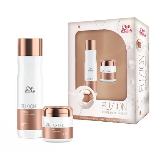 Pack Wella Fusion Shampoo + Máscara