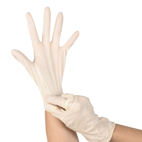 Caja De 100 Guantes De Latex Talla L