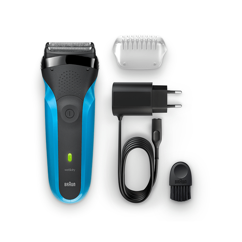 Afeitadora Braun Serie 3, 310 Black Blue