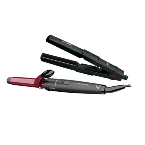 Combo Gama Plancha Mini Cp1 + Ondulador New Tour 19mm