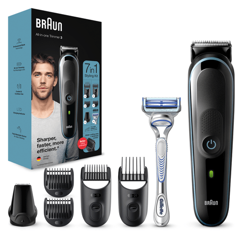Braun Multi Mgk3342 Blk/Blu Box Mn