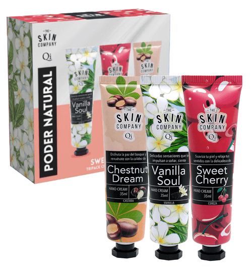 Combo TSC Tripack Crema de Manos (Castaña + Vainilla + Cereza 35ml)