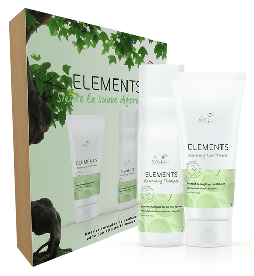 Combo Wella Elements Shampoo + Acondiconador
