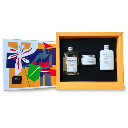 Shampoo 250ml + Leave in 150ml + Fijador mate 10m