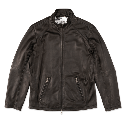 Chaqueta de Cuero Negra Boffel - Bodo