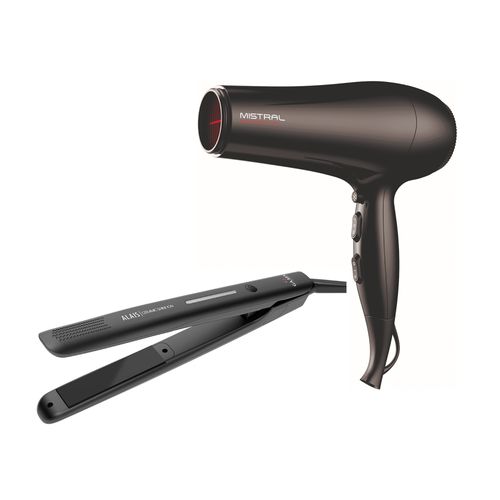 Combo Gama Plancha Alais Ceramic + Secador Mistral Tourmaline Ion