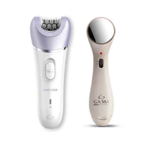 Combo Gama Depiladora Oasis Look + Masajeador Facial Ion Cleaner