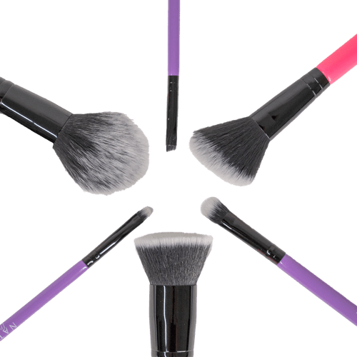 Set De Brochas Nat Makeup De 6Pieza M-Ga06