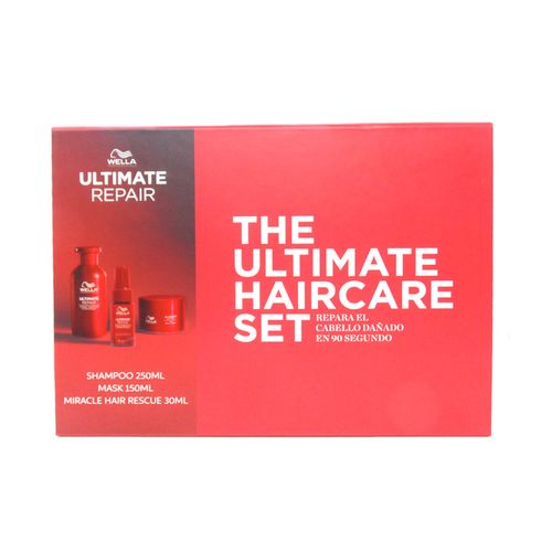 Pack Ultimate Repair Shampoo 250ml + Máscara 150ml + Rescue 30ml