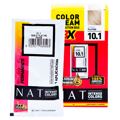 NAT Color Cream Sachet Individual 50G