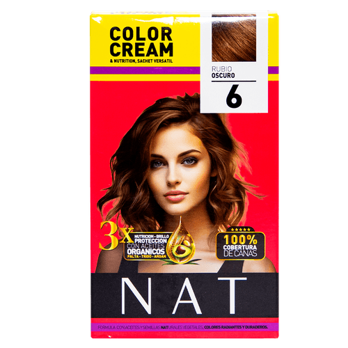 Nat Color Cream Kit Sachet 50G