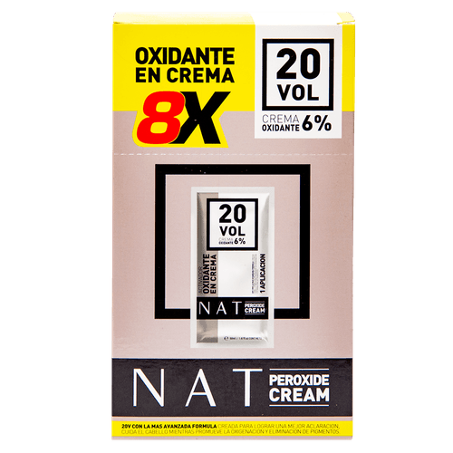 NAT sachet 50G - NAT Peroxide Cream 20VOL