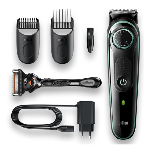 Braun Beard Bt3341  Blk/Vtgrn Box Mn