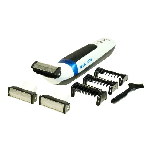 Combo Gama Afeitadora Trimmer G-Blade Usb Wet & Dry + Cabezal de Repuesto G-Blade 2pcs