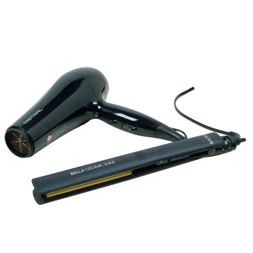 Combo GA.MA Alisador Bella Shine + Secador Mistral Tourmalin