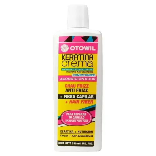 Keratina En Crema Acondicionador Frasco 250ml