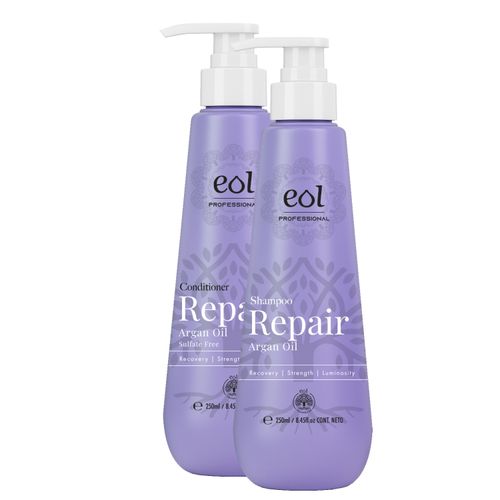 COMBO EOL Repair Argan – Shampoo + Acondicionador 250ml