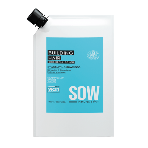 Building Hair - Stimulating Shampoo Refill 1000ml