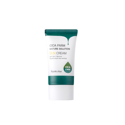 Farmstay Cica Farm Natural Solution Sun Cream SPF50+ 50ml